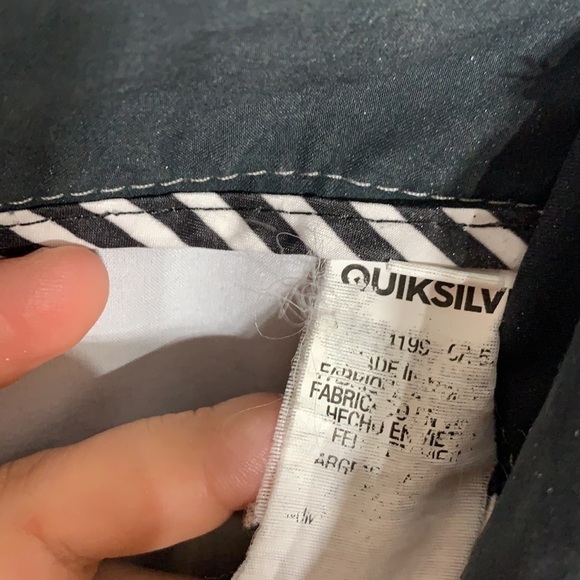 Quicksilver taupe men’s swim board short trunks 32 - Picture 4 of 10